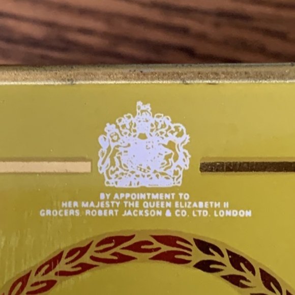 JACKSONS OF PICCADILLY Tea Tin Boxes. - Picture 5 of 8